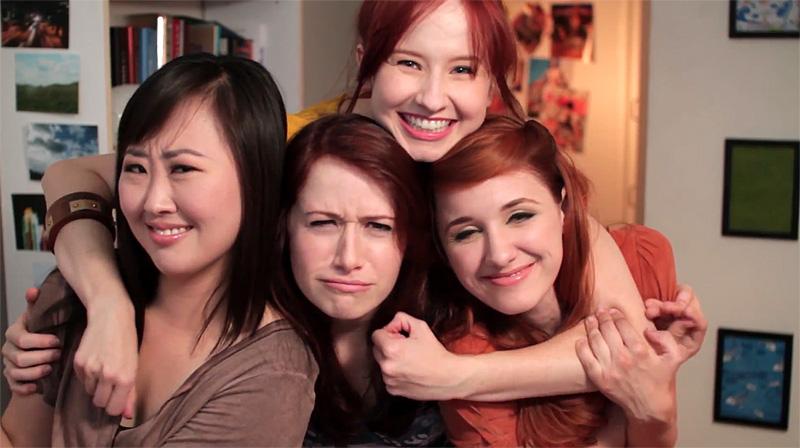 Cast in "The Lizzie Bennet Diaries"