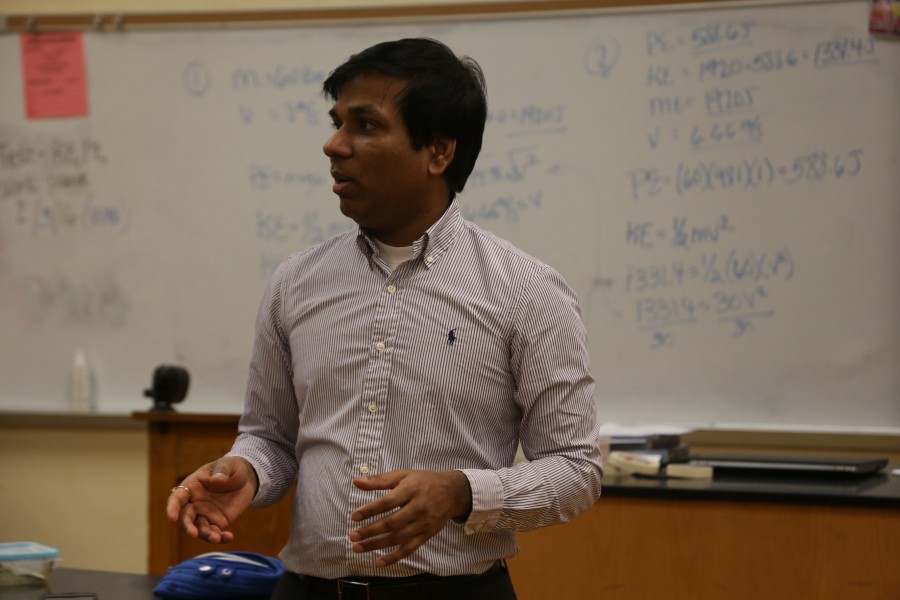 Physics teacher finds new "home" in teaching