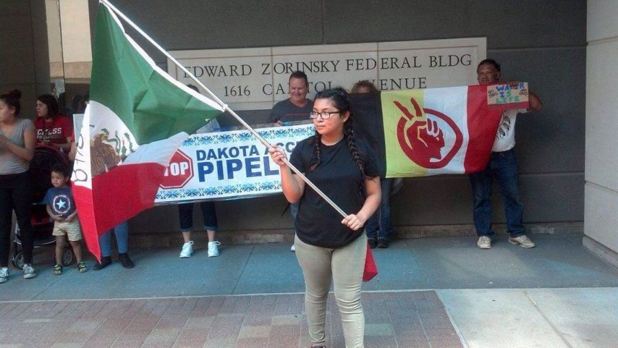Local Native Americans protest pipeline, allege water contamination