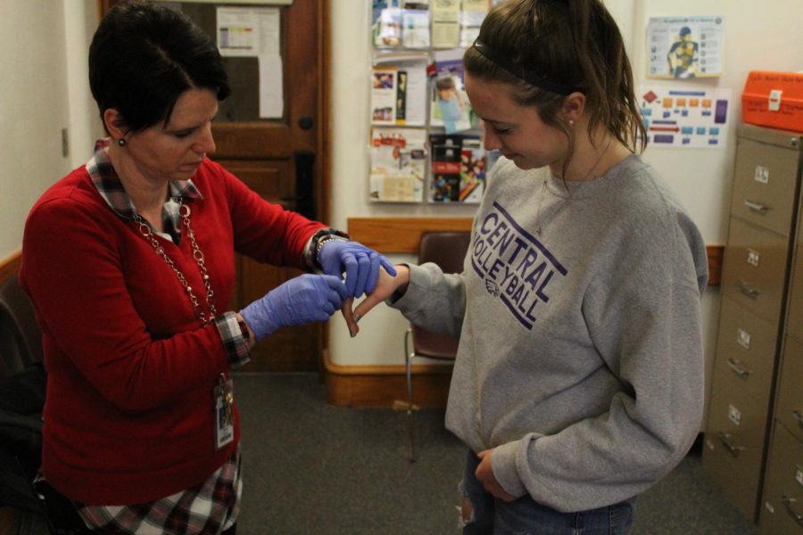 New nurse plans to educate staff, students on importance of health