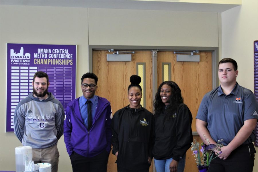 Five students commit to continue athletic careers in college