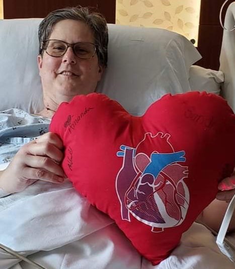 Mrs. Obner 15 days post transplant