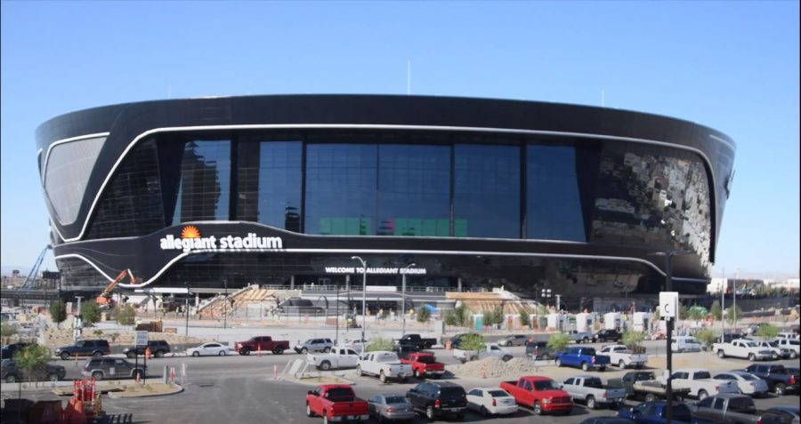 One of the NFLs two new stadiums for 2020, Allegiant Stadium is the new home of Las Vegas Raiders.