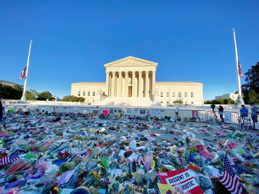 RBG memorial in DC