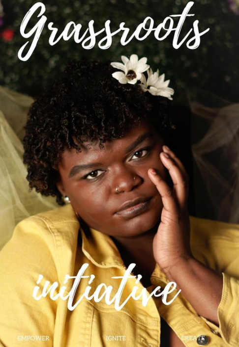 2019 Central graduate Desia Griffin models as a participant inthe "Beauty in Color" event hosted by The Grassroots Initiative on Oct. 18.