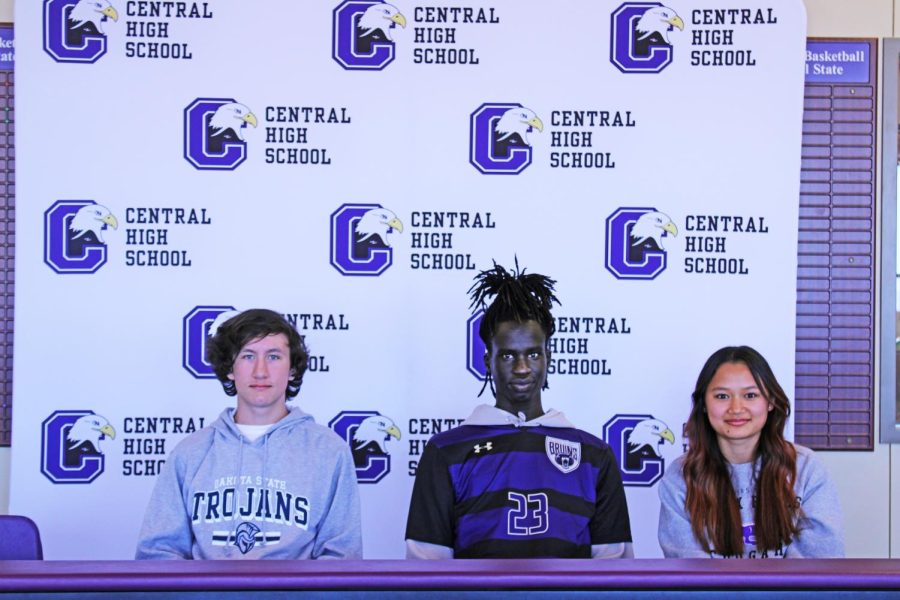 Eagles at the next level: Hobza, Ferrin, and Yor sign to college sports