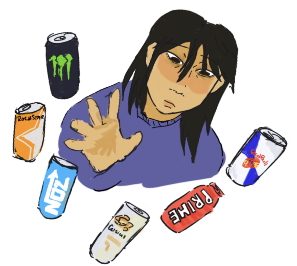 Energy drinks can be compared to alcohol