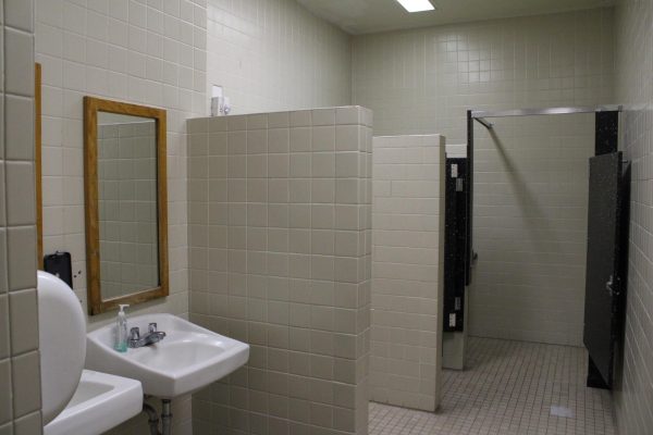 Central 1st floor men's restroom