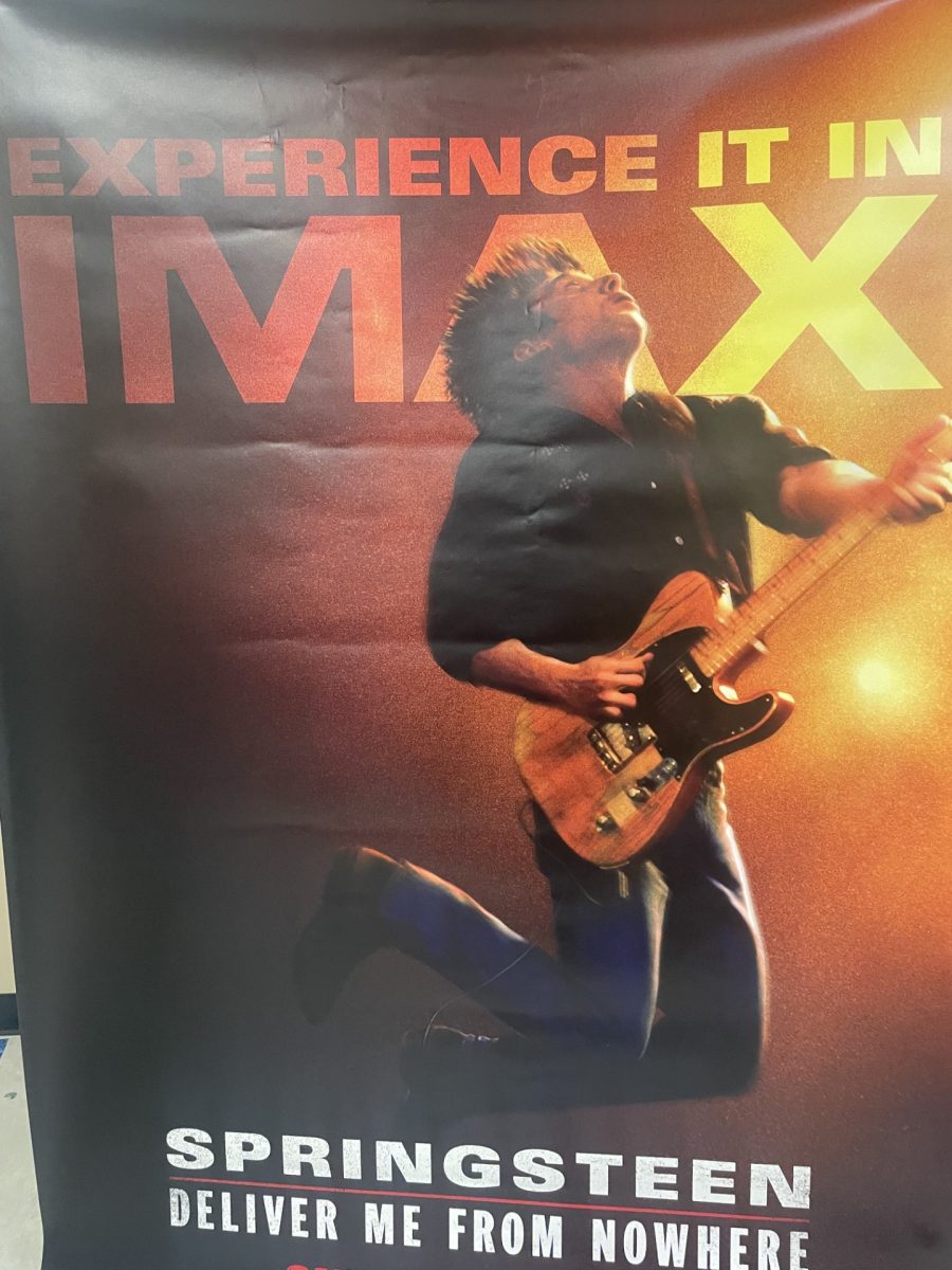 IMAX poster of Springsteen at AMC 14 Westroads